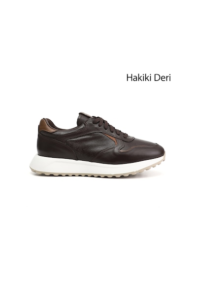 Gönderi(R) Gönderi R Erkek Kahverengi Bağcıklı Hakiki Deri Sneaker Ddma83531646