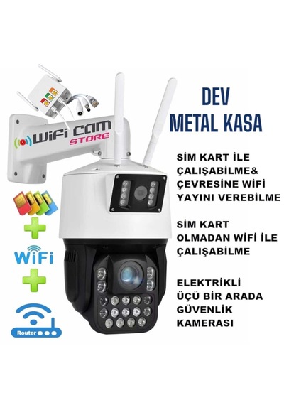 4g+wifi Modemli Kamera 3ü Bir Arada Üretim 42x Optik Zoom