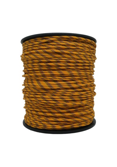 Paracord İp 4 Mm Hardal Desenli Renk No:117 10 Metre Çok Renkli