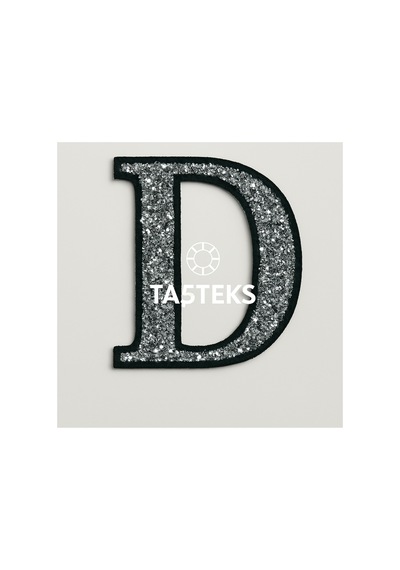 Taşlı Ütülenebilen Veya Sticker Olarak Kullanılabilen 6cm D Harfi
