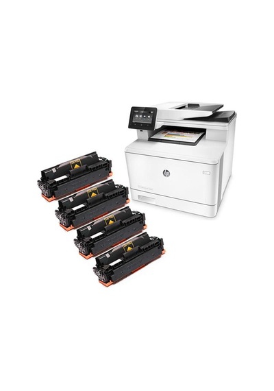 Hp 410A-411A-412A-413A|Hp M452Nw-Cf388A Uyumlu Toner Seti