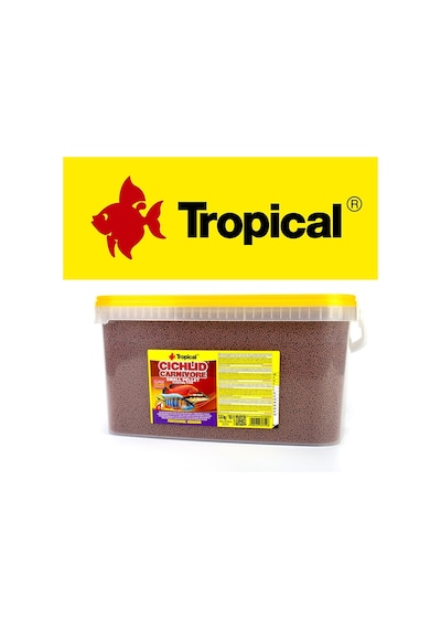 Tropical Cichlid Carnivore Small Pellet 100 Gram Küçük Granül Bal