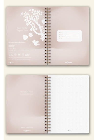 Noktalı Bullet Journal Pro Defter Aura A5