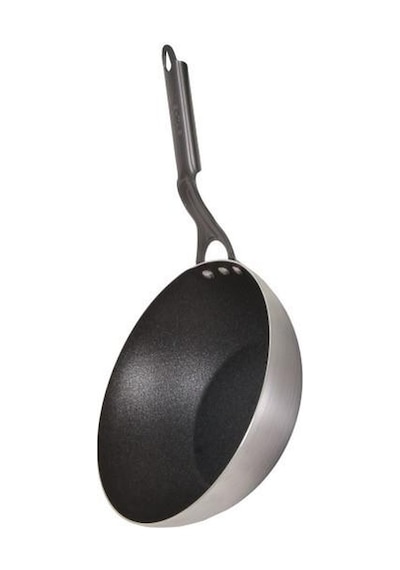 Mehtap Chefline İndüksiyon Tabanlı Wok Tava 28 Cm Ultra Dayanıklı Performans Gri