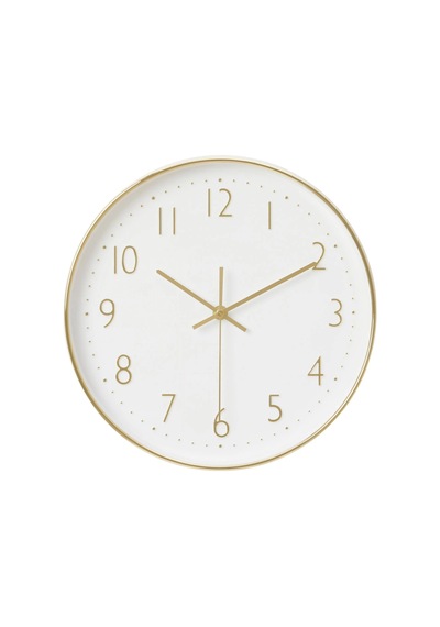 Ikea Jänkıg Duvar Saati 30 X 4.3 Cm Altın