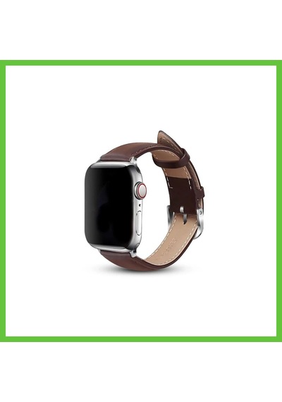 Bezos Watch 42mm Uyumlu Nl26 Deri Kordon - Kahverengi Dmc