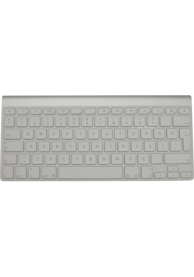 Klavye Kılıfı Magic Keyboard-1 A1314 A1242 İle Uyumlu Türkçe Q Baskı Silikon Kılıf Şeffaf