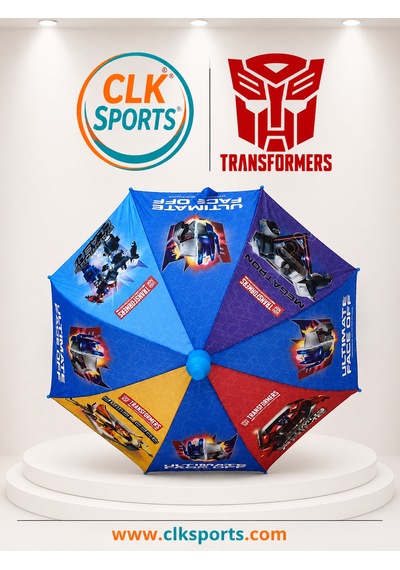 Clk Sports Transformers Lisanslı Çocuk Şemsiyesi + Lisanslı Gözlük Ikili Set Buz - Lacivert