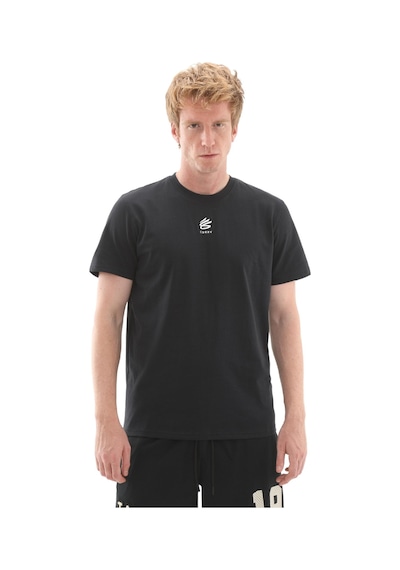 A1387107-001 Under Armour Curry Hvyweight Logo Tee Erkek T-shirt Siyah A1387107-001 SIYAH
