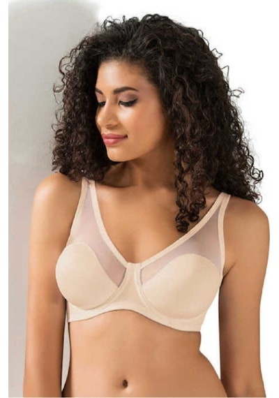 Le Jardin Tüllü Toparlayıcı Soft Cup Kadın Sütyen 9200 Ten