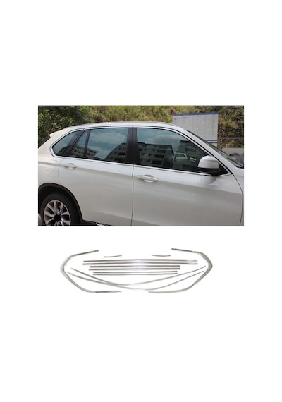 Bmw X5 2014 2019 Cam Çıtası Kaplama Krom