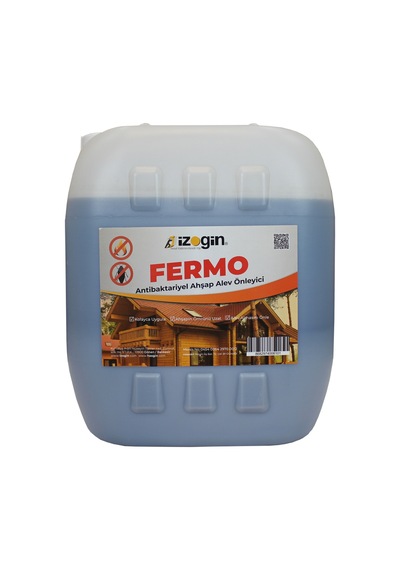 İzogin Fermo Ahşap Alev Önleyici Ve A.ntibakteriyel Koruyucu 20 Kg