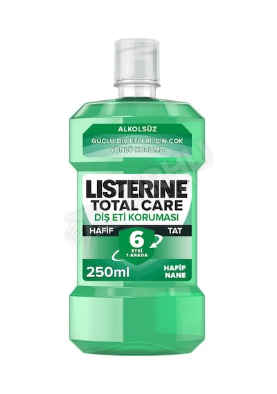 2 Adet Listerine Total Care Diş Eti Koruması Ağız Gargarası Alkolsüz 250 Ml