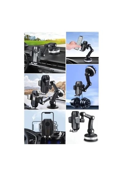 Joyecar 360 Ayarlanabilir Vantuzlu Universal Araç İçi Telefon Tutucu 1