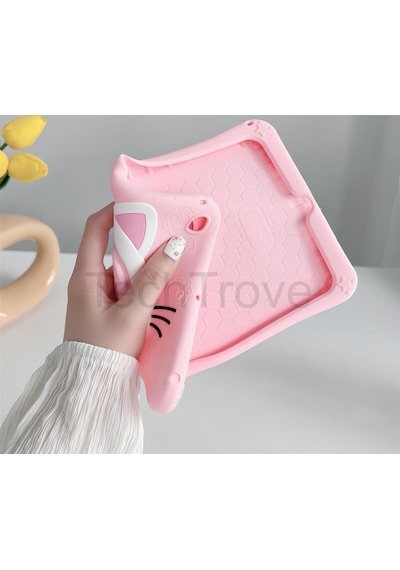 Galaxy Tab S6 Lite P610 Kılıf Askılı Ve Stand Olabilen Kedi Figürlü Tablet Kılıfı Uyumlu Arka Kapak Galaxy Tab S6 Lite P610 Kılıf Askılı Ve Stand Olabilen Kedi Figürlü Tablet Kılıfı Uyumlu Arka Kapak