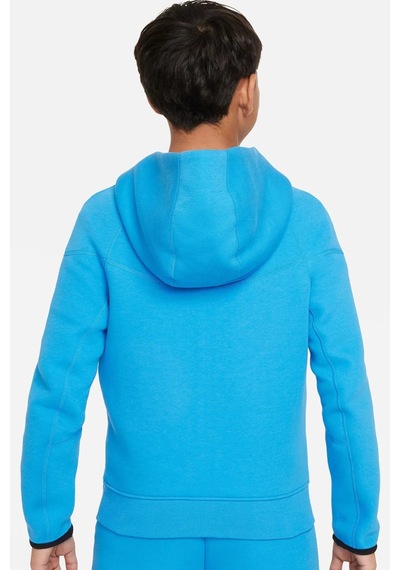 Nike Sportswear Tech Fleece Full-zıp Hoodie Fermuarlı Kapişonlu Çocuk Sweatshirt Lacivert Lacivert
