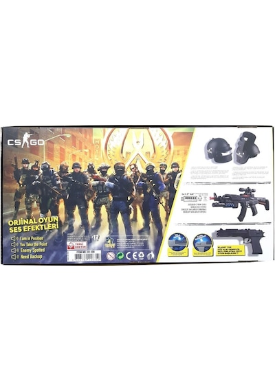 Csgo Counter Strike Oyuncak Silahlar Ve Teçhizat Oyun Seti