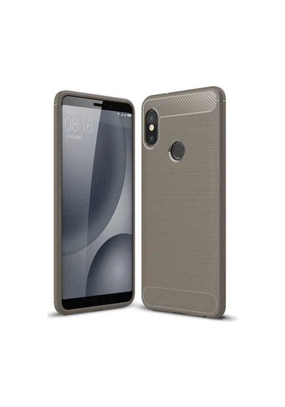 Xiaomi Mi 6x Kılıf Zore Room Silikon Kapak Gri