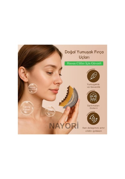 Nayori Globrush Lenf Drenajı Gıdı Ve Çene Şekillendirici Çok Fonksiyonlu Yumuşak Yüz Fırçası