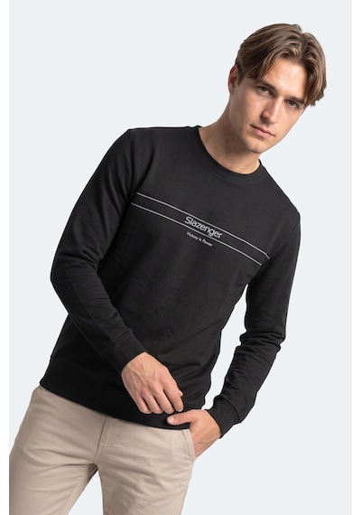 Slazenger Garret Erkek Siyah Sweatshırt