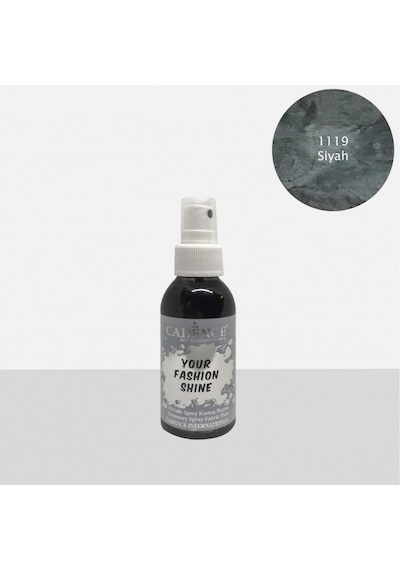 Cadence Your Fashion Shine Sprey Metalik Kumaş Boya 100Ml 1119 Si