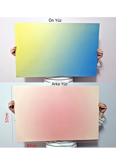 Ürün , Yemek , Reklam Vb. Çekimleri İçin 57x87cm Çift Taraflı Backdrop Fotograf Zemini Fonu Dg11