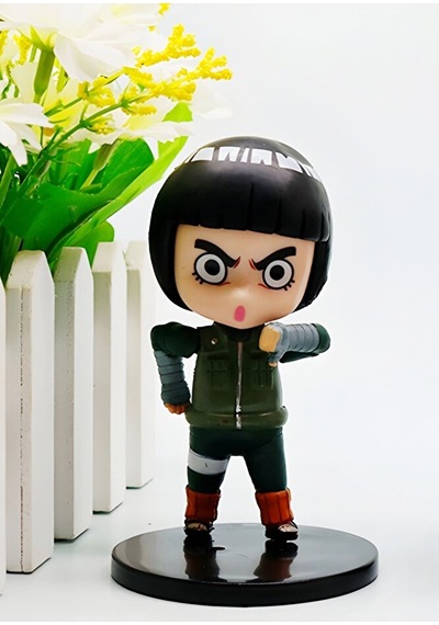Naruto Uzumaki Gaara Rock Lee 3'lü Anime Koleksiyon Figür Seti 6-7 Cm