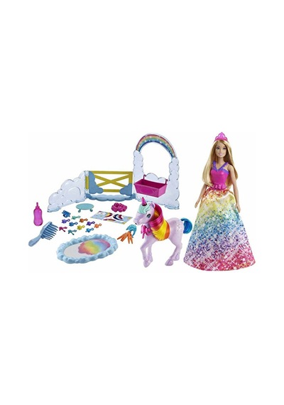 Barbie Dreamtopia Bebek Ve Tek Boynuzlu At Gtg0