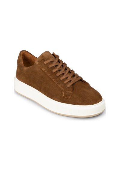 Deery Erkek Hakiki Süet Taba Renk Sneaker Ayakkabı - E4182mtbae01 Taba