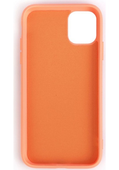 Apple Uyumlu iPhone 11 İle Cappy Silikon Kılıf Turuncu