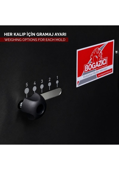 Boğaziçi Hamur Kes-tart Makinesi Set Üstü 380v