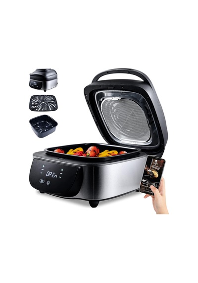 Masterpro 1800 W 7 LT Dijital Dumansız Izgara