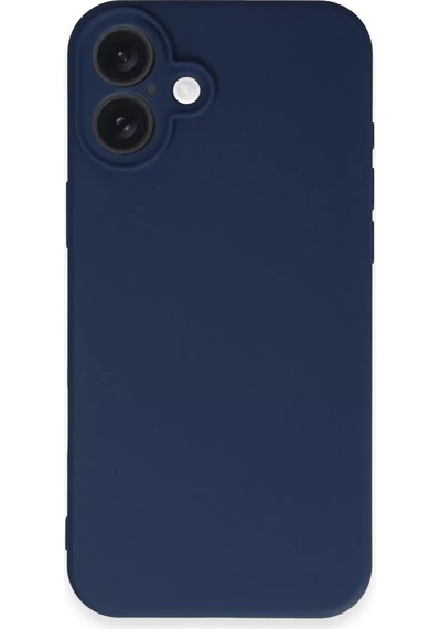 Newface Apple İphone 16 Kılıf First Silikon - Lacivert