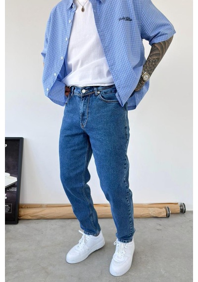 Mavi Basic Boyfriend Pantolon Mavi