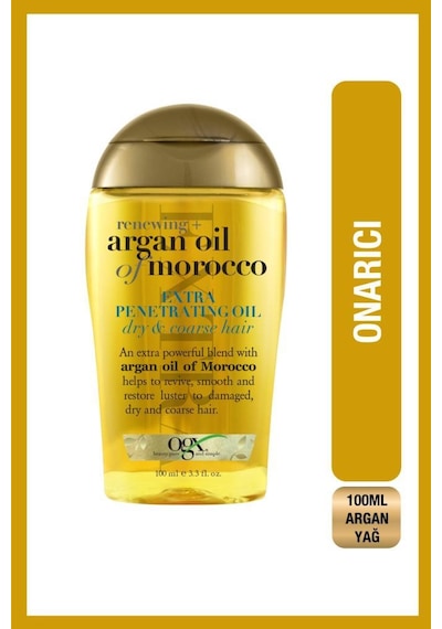 Ogx Yenileyici Argan Oil Of Morocco 100 Ml Sülfatsız Saç Bakım Yağı