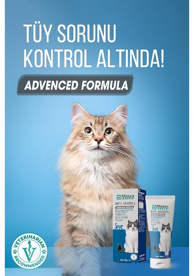 Tr Pharma Anti-hairball Kedi Tüy Yumağı Önleyici Malt Macun Tüy Yumağı Oluşumunu Önleyici