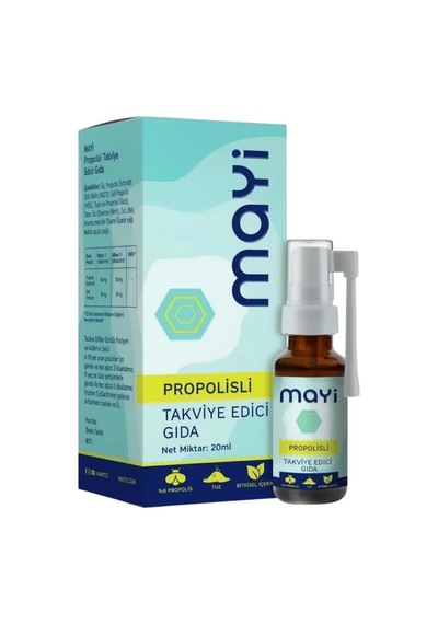 Mayi Propolisli Takviye Edici Sprey Gıda 20 Ml