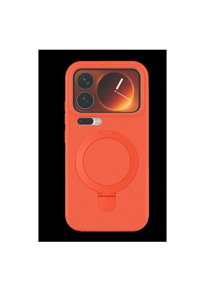 Xiaomi Mi 17 Pro Regal Magsafe Standlı Kapak - Turuncu
