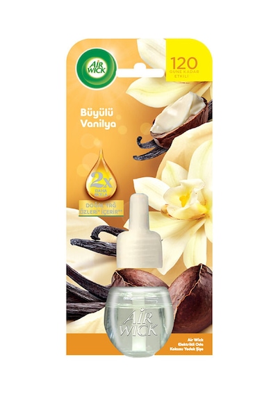 4 Adet Air Wick Elektrikli Kit Yedek Vanilya Büyüsü 19 Ml Çok Renkli