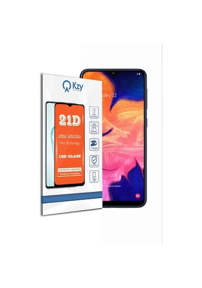 Samsung Uyumlu Galaxy A10 Tam Kaplayan 21D Temperli Ekran Koruyucu Cam (501173935) 20 Tl Fark Ile Apple  iPhone Hızlı Şarj Kablosu