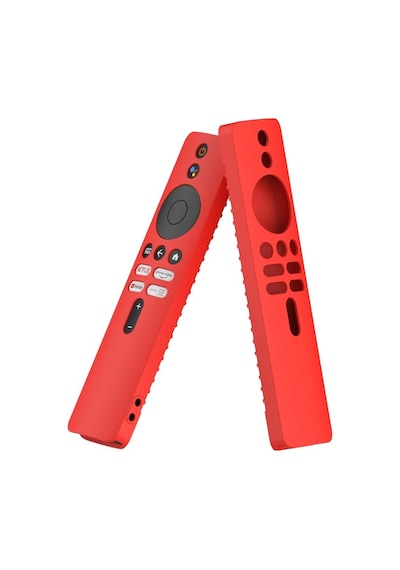 Xiaomi Xımr-m8 4s 4k Mibox Kumanda Uyumlu Silikon Koruma Kılıfı - Kırmızı