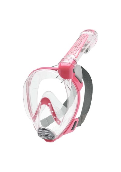Cressi Duke S-m Beden Tam Yüz Maske Şeffaf-pembe Tek Renk