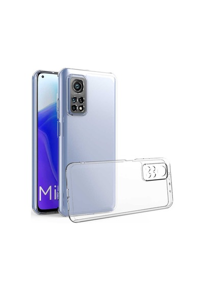 Xiaomi Mi 10T 5G Kılıf Zore Kamera Korumalı Süper Silikon Kılıf Renksiz