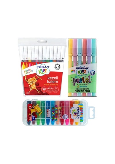 Pensan Keçeli Pastel Boya Seti