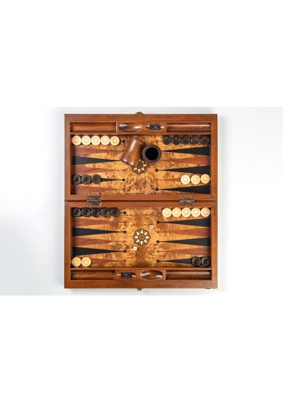 Pure Rosewood Backgammon Set Handmade Mazel
