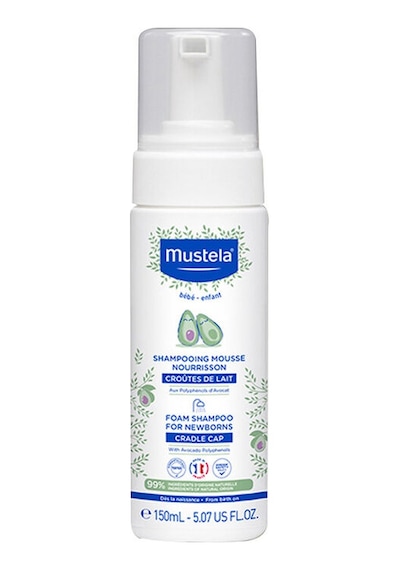 Mustela Yenidoğan Köpük Şampuanı 150 Ml Acı Badem