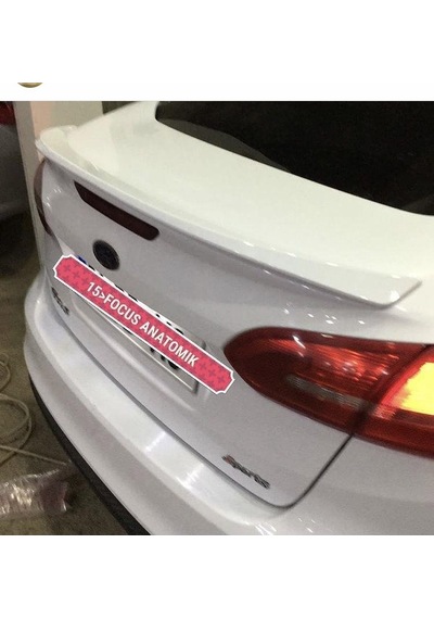 Ford Focus 2015- Beyaz Spoiler