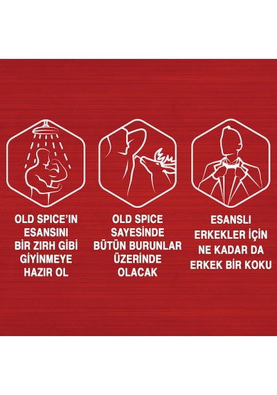 Old Spice Duş Jeli 400 ML + Sprey Deodorant 2 x 150 ML