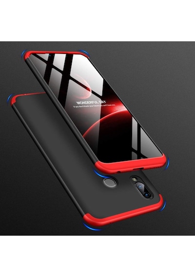Huawei Honor Play Kılıf 3 Parçalı 360 Tam Korumalı Gkk Kapak