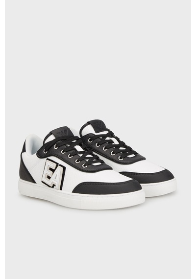 Emporio Armani Kadın Ayakkabı X3x225 Xf811 S277 Siyah-beyaz Siyah - Beyaz